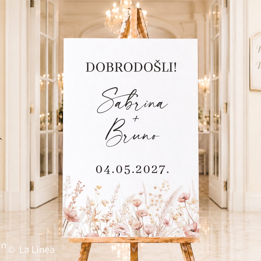 Ploča dobrodošlice 43e